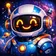 Vibrant avatar depicting a colorful fantasy dragon with fiery hues in a circular design.